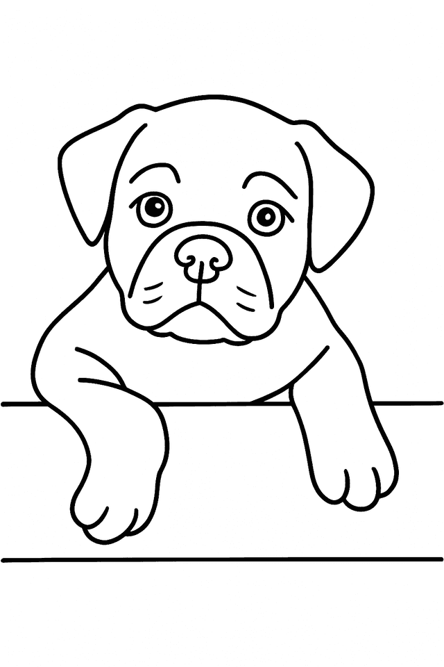 Kleurplaat voorbeeld